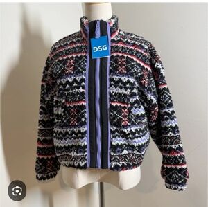 *KIDS* DSG‎ Multicolor Patterned Kids Fleece Jacket